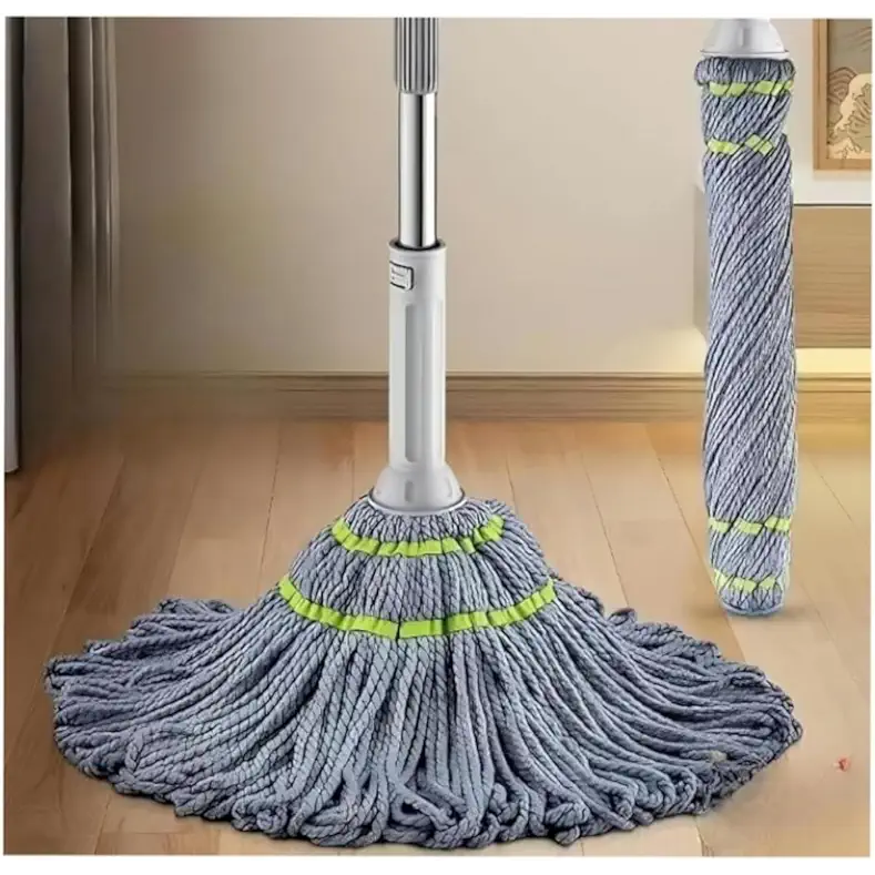 Microfiber Twist Mop for Floor Cleaning | Squeeze Twist Mop Stick | Durable Dust Mop | Easy-to-Use Floor Cleaner | Effective Pocha |