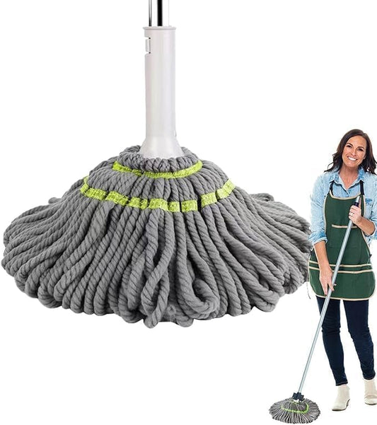 Microfiber Twist Mop for Floor Cleaning | Squeeze Twist Mop Stick | Durable Dust Mop | Easy-to-Use Floor Cleaner | Effective Pocha |